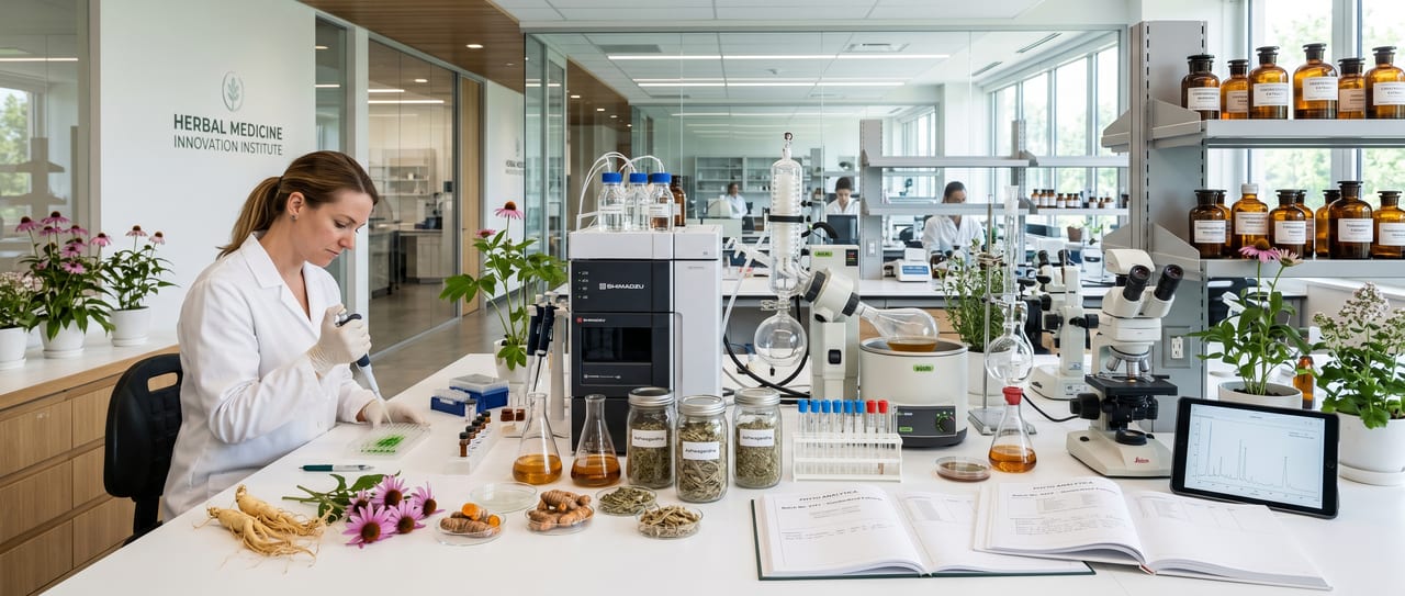 Seleccion y evaluacion de suplementos naturales Inka Farmacia en laboratorio