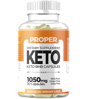 Proper Keto cápsulas cetogénicas BHB